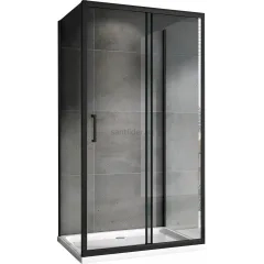 Душевой уголок ABBER Schwarzer Diamant AG30160B-S70B-S70B