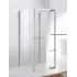 Душевой уголок Cezares MOLVENO-BA2-80/90-C-Cr-IV, 80х90х195, профиль хром, стекло прозрачное