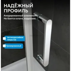 Душевая дверь ABBER Zart AG08100P