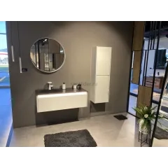 Тумба с раковиной ORKA Lisbon 110 подвесная, кашемировый матовый