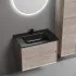Тумба подвесная SANCOS Marmi 2.0 690х445х520 с двумя ящиками оснащенными доводчиками скрытого монтажа, дуб галифакс натуральный, MR2.070EG