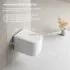 Комплект ABBER подвесной электронный унитаз-биде Rechteck AC1216S с инсталляцией AC0101P2