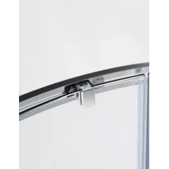 Душевой уголок Cezares MOLVENO-R-11-90+30-C-Cr-IV, 120х120х195, профиль хром, стекло прозрачное