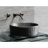 Умывальник CERAMICANOVA Element чаша накладная круглая 360 мм (цвет Темный Антрацит Матовый) CN6057MDH