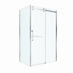 Душевой уголок BelBagno MARINO-2-AH-1-120/90-C-CR 120х90см профиль хром, стекло прозрачное