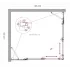 Душевой уголок LUCE-AH-22-130/120-C-Cr