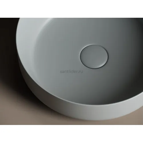 Умывальник CERAMICANOVA Element чаша накладная круглая (цвет Антрацит Матовый) CN6022MH