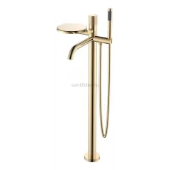 Смеситель STICK напольный GOLD TOUCH GOLD