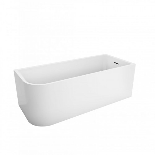 Асимметричная угловая акриловая ванна BelBagno BB712-1500-730-R