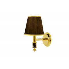 Бра BOHEME MURANO GOLD, черное Boheme