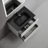Тумба подвесная SANCOS Snob R 690х445х500, c двумя ящиками оснащенными доводчиками, Bianco,SNR70W