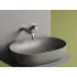 Умывальник CERAMICANOVA Element чаша накладная овальная (цвет Антрацит Матовый) CN6047MH