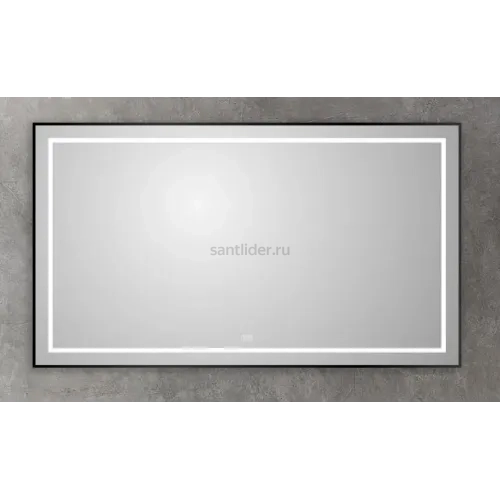 Зеркало BelBagno SPC-KRAFT-1400-800-LED-TCH-WARM-NERO
