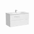 Тумба подвесная SANCOS Snob T 890х445х500, c двумя ящиками оснащенными доводчиками, Bianco,SNT90W