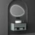 Зеркало ABBER Kontur AG6301SC-0.92 с подсветкой, бесконтактный выключатель, диммер