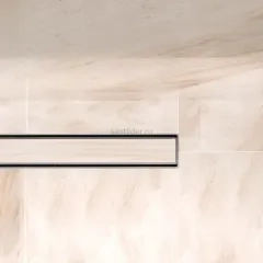 Душевой линейный трап 90 см BelBagno BB-LD-LUCE-90-BIANCO лоток белый матовый