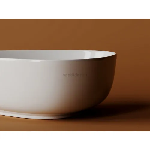 Умывальник чаша CERAMICANOVA Element накладная ассиметричной формы CN5026