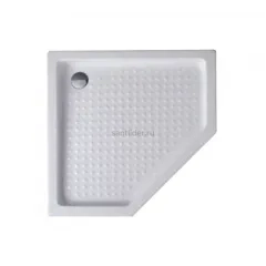Поддон для душа акриловый 100х100 Cezares TRAY-A-P-100-15-W с сифоном