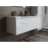 Тумба с раковиной подвесная 1 длинный ящик Dallas Luxe 100 Эстет 0253954677