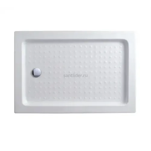 Душевой поддон акриловый 120х80 Cezares TRAY-A-AH-120/80-15-W0 без сифона
