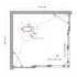 Душевой уголок LUCE-AH-22-115/110-C-Cr