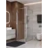 Душевой уголок Cezares LUX-AH-FS-1-70/90-C-CR, 70х90х195, профиль хром, стекло прозрачное