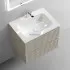Тумба подвесная SANCOS под раковину Snob T, Beige Soft 590х445х500, SNT60CE