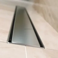 Душевой линейный трап 60 см BelBagno BB-LD-LUCE-60-CR лоток нержавеющая сталь