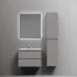 Тумба подвесная SANCOS Snob T 690х445х500, c двумя ящиками оснащенными доводчиками, Doha Soft,SNT70SM