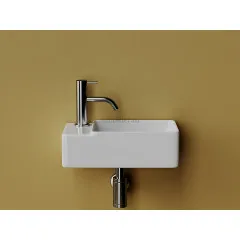 Умывальник CERAMICANOVA Element подвесной прямоугольный (чаша справа, отверстие под смеситель слева) CN5046