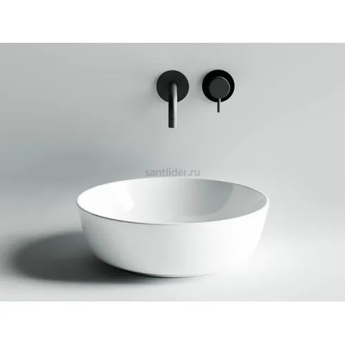 Умывальник чаша CERAMICANOVA Element накладная круглая 420 мм CN6013
