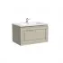 Тумба подвесная SANCOS Very 690х445х406, c одним ящиком оснащенным доводчиками, Beige Soft ,VR70CE