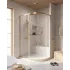 Душевой уголок Cezares RELAX-304-RH-2-120/90-C-BORO, 120х90х200, профиль брашированное золото, прозрачное стекло