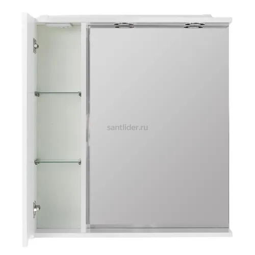 Зеркальный шкаф левосторонний BelBagno MARINO-SPC-800/750-1A-BL-P-L