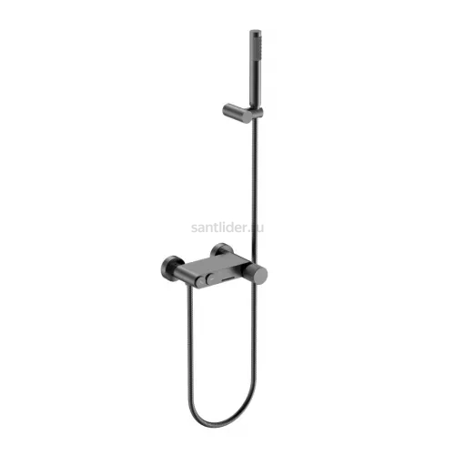 Смеситель STICK для ванны Gun Metall LINEA