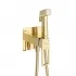 Встроенный смеситель BelBagno LUCE LUC-HGN-ORO с гигиеническим душем, золото