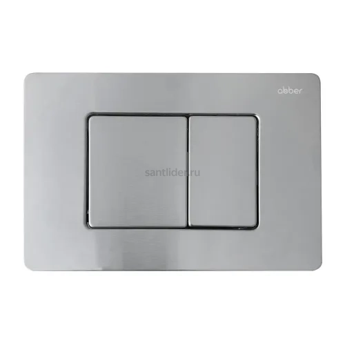 Комплект подвесной унитаз ABBER Rechteck AC1201MB черный матовый с инсталляцией AC0105 и кнопкой AC0120MCH матовый хром
