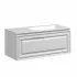 Тумба подвесная SANCOS под раковину Very правая, Bianco 995х445х406, VR100RW